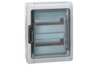 Coffret étanche Plexo³ 2 rangées pour 24 modules monsieur-outillages pas cher