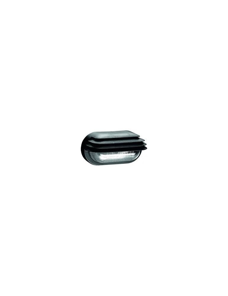 Optima 2 oval, IP54, IK06, noir 230V~