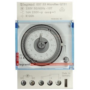 Horloge Analogique Modulaire MicroRex SuWi T31 - Neuf, Pour Installation électrique