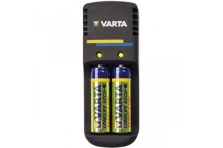 Mini chargeur VARTA EASY ENERGY 2 piles Mignon 2100 mAh - 1,2 V Mini chargeur VARTA EASY ENERGY 2 piles Mignon 2100 mAh - 1,2 V