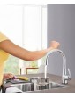 GROHE Zedra Mitigeur évier monocommandé avec douchette extractible,inox,32294SD0