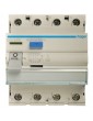 Disjoncteur différentiel Hager 4 modules 4 pôles 40/0,03 A