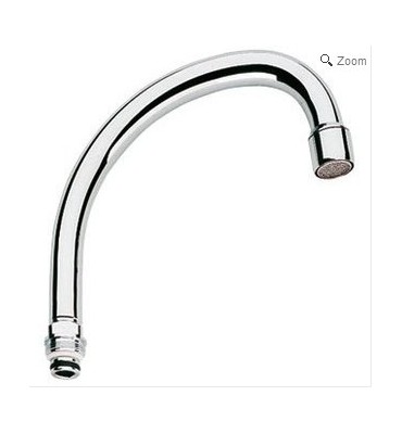 Bec orientable GROHE, chromé, 13072000 saillie 140 mm, pour série Costa