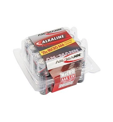  20 piles alcaline dans un box