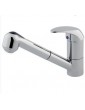Mitigeur monocommandé évier "Royal Plus" douchette extractible, laiton chromé