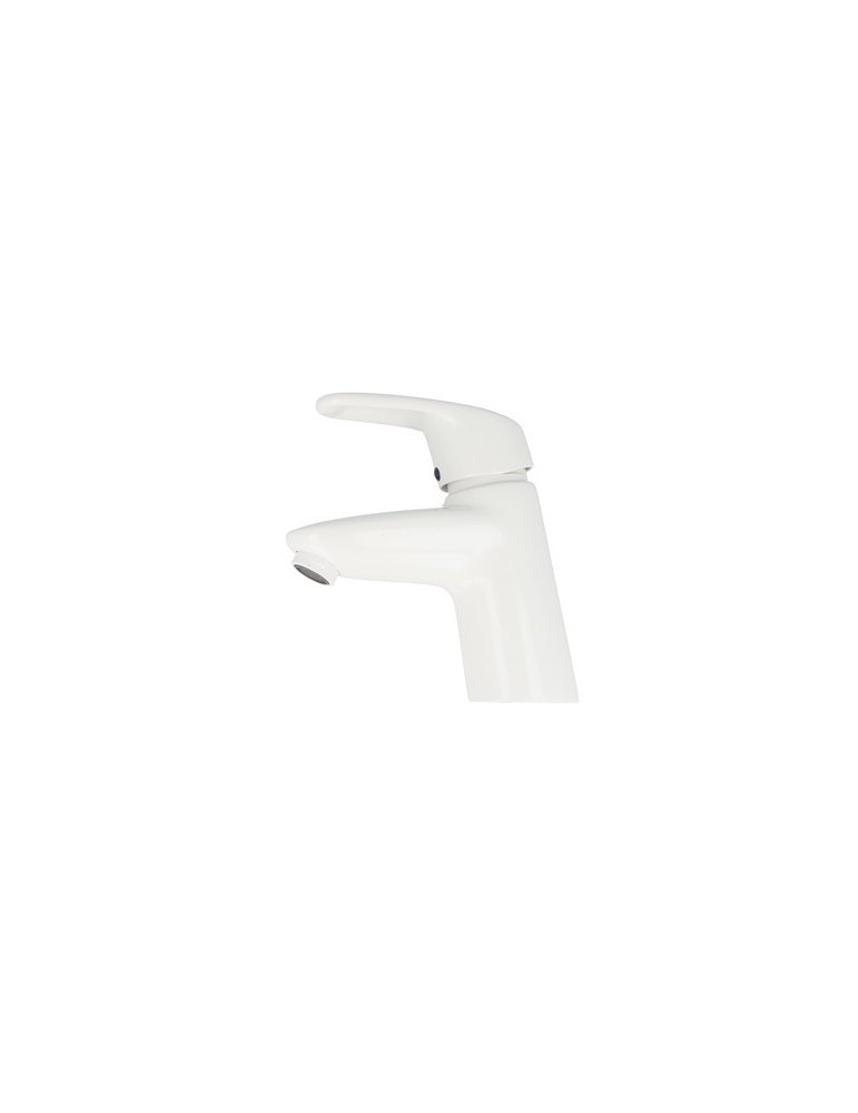 KAJA-MIX Mitigeur p. lavabo, monotrou garn. d´écoulement,blanc, 33915-W