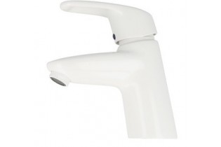 KAJA-MIX Mitigeur p. lavabo, monotrou garn. d´écoulement,blanc, 33915-W