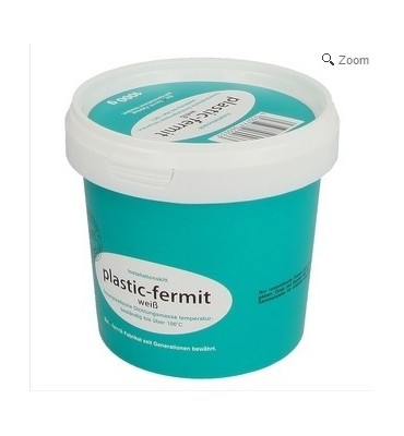 Fermit plastique 1kg, blanc mastic à joint, élasticité permanente