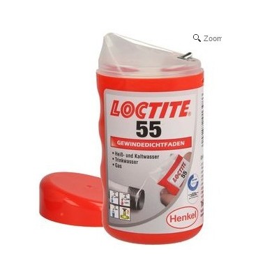 Loctite55 fil d'étanchéité p. filetage 160 m