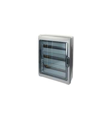 Coffret étanche Plexo³ Legrand 3 rangées, 54 modules, IP65, IK09 601987